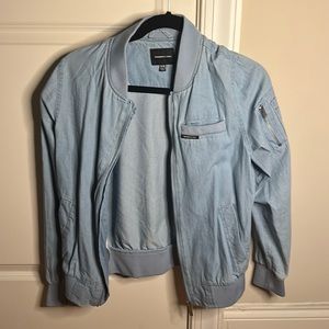 Members only zip up kids jacket